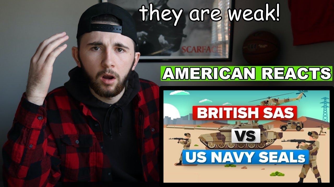 AMERICAN Reacts to British SAS Soldiers vs US Navy Seals Military
