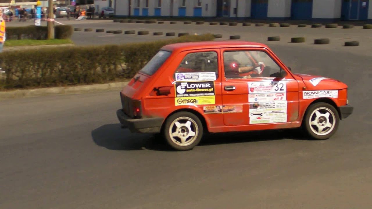 Fiat 126p swap 1.2 75KM Kipard Rally Sprint Sieradz MOŁ