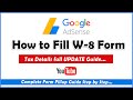 How to Fill W-8ben Tax Form in Google AdSense Step by Step Full Guide in Hindi | 2021🔥🔥