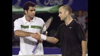 Agassi vs Pete Sampras, Australian Open 2000 Tennis