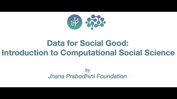 Introduction to Computational Social Science | #data | #statistics | #science | #socialscience