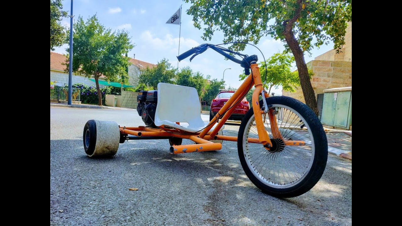 DIY Drift Trike Build Process & Drive Predator 212cc YouTube