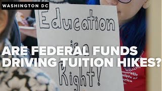 Federal funds drive tuition hikes at some colleges, study shows