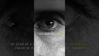 🔍 11K scan of a Christopher Nolan's 'Oppenheimer' frame in 70 mm IMAX film in 1:43:1 format.