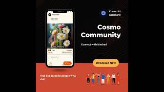 Unlocking Connection: Cosmo AI Community - Your Go-To Social Media App for Like-Minded Souls screenshot 2