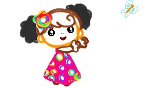 Kids Drawing games for Girls! App for toddlers / Drawing for girls screenshot 2