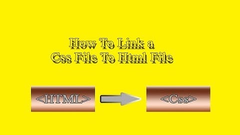 how to link html file to css file in Bangla | 2019