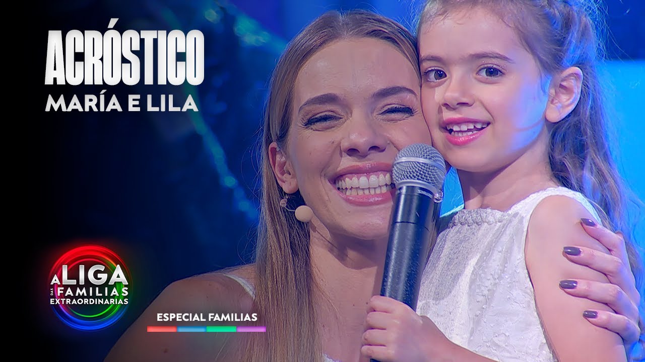 ACRÓSTICO - María Mera e Lila | A Liga Dos Cantantes Extraordinarios