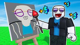 I PAINTED to GET RICH in Roblox...