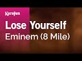 Lose Yourself Eminem 8 Mile Karaoke Version KaraFun 