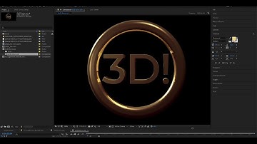 After Effects Introduction  --  3D space
