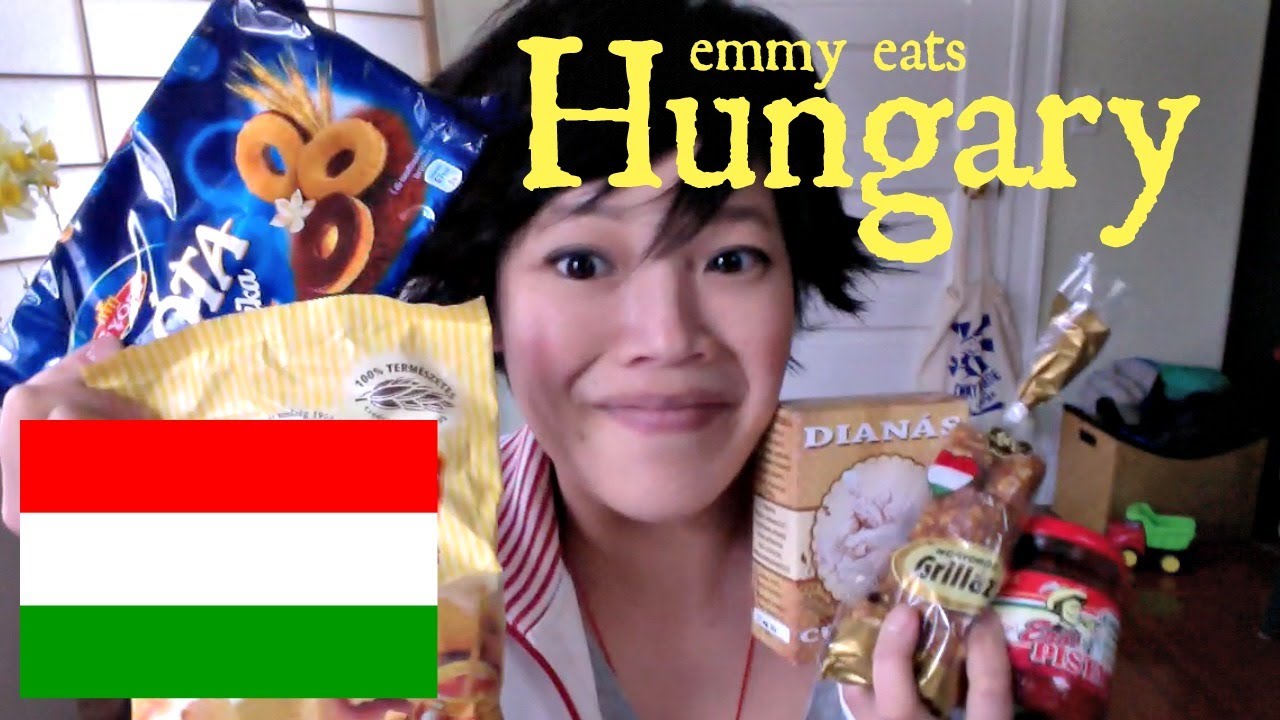 Emmy Eats Hungary 2 - tasting more Hungarian snacks & sweets | emmymade