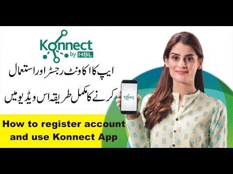 How to register Konnect by HBL Account | How to Use Konnect by HBL App