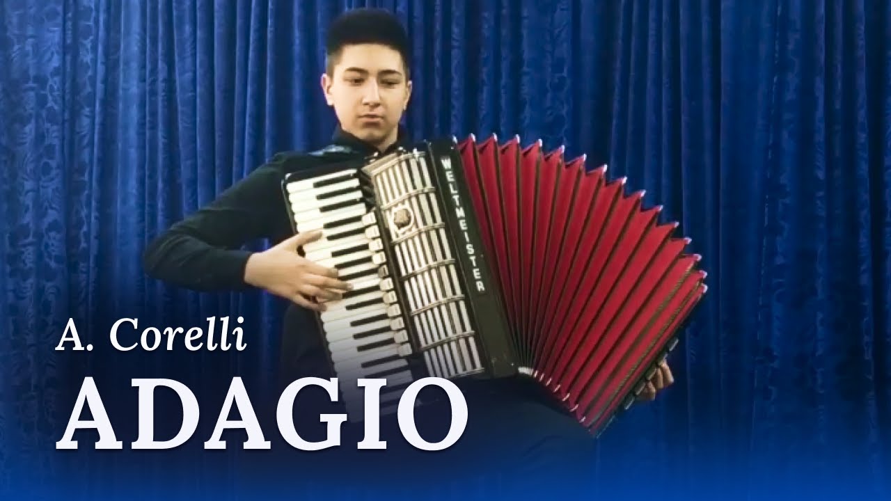A. Corelli - Adagio | А. Кореллі - Адажіо | Брумар Іван (акордеон)