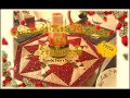 Centro de Mesa Navidad en Patchwork - Tutorial paso a paso