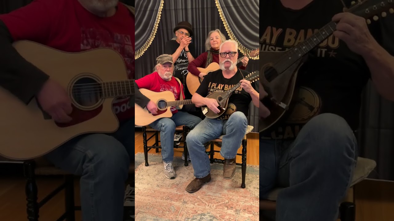 In the Jailhouse Now, first attempt #vintage #music #classic #mandolin #guitar #harmonica #country