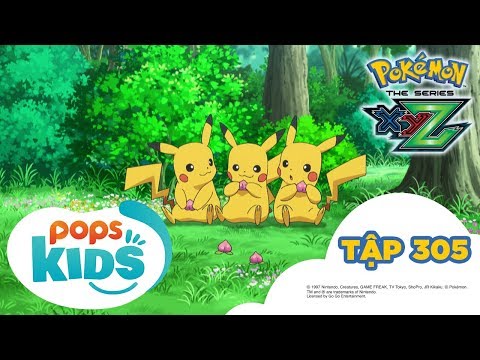 [S19 XYZ] Pokémon Tập 305 - Lời nguyền của khu rừng và Bokure trắng! - Hoạt Hình Pokémon Tiếng Việt