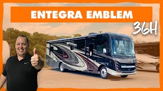 The Biggest Class A Gas Motorhome Perfect For FULLTIMING! Entegra Emblem 36H