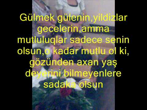 Menim sirin balam Nihad ad gunun mubarek olsun.....wmv