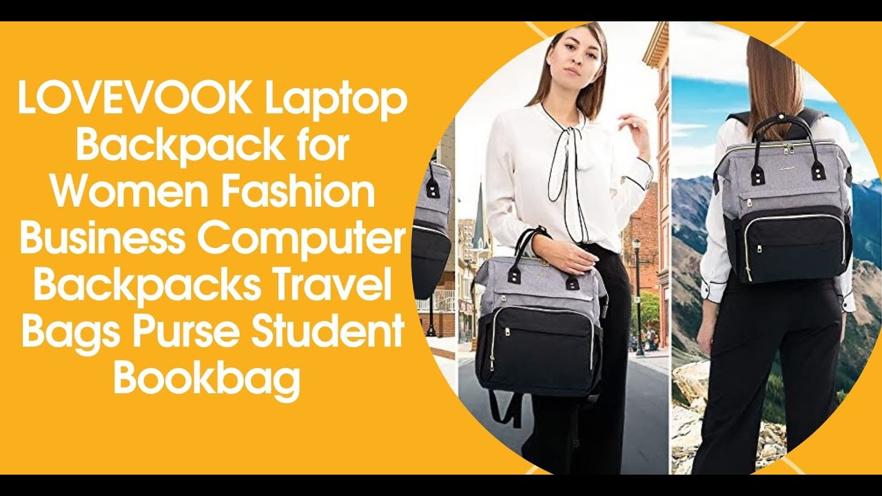 best women's backpack for work LOVEVOOK Laptop Backpack for Women