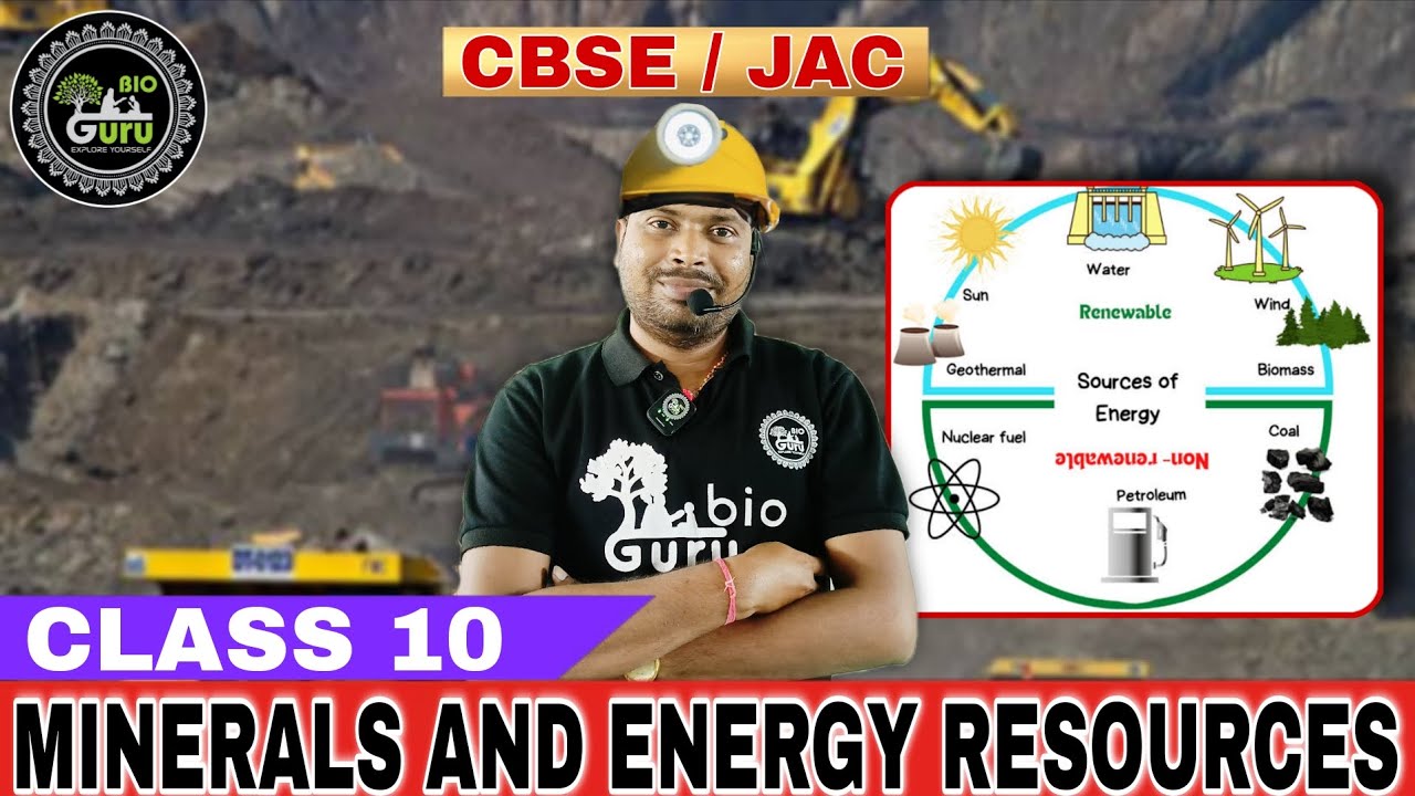 Minerals & Energy Resources | Geography class 10th | By Pappu sir | Bioguru | 