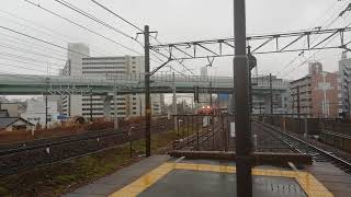 名鉄6500系6516F〖鉄仮面〗✙三河ワンマン脱走6000系6015F計8連回送列車尾頭橋通過