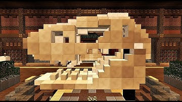 Tutorial: Minecraft Dinosaur T-Rex Skull