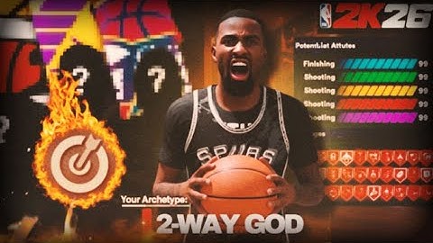 6’7 FADING POINT GOAT BROKE NBA 2K26! BEST POINT GUARD BUILD in 2K26! The BEST 2S BUILD 2K26