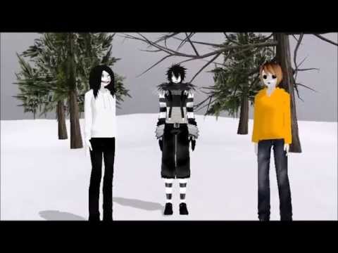 MMD Creepypasta - winter adventure - By Moosky