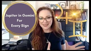 JUPITER IN GEMINI - Through the Houses
