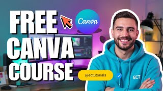 Learn Canva Fast: Beginner Tutorial (Free Course 2025)