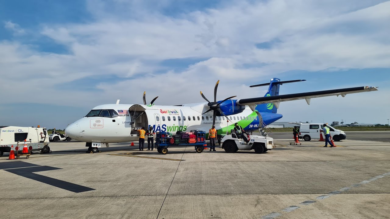 MASwings ATR72 Miri to Kuching
