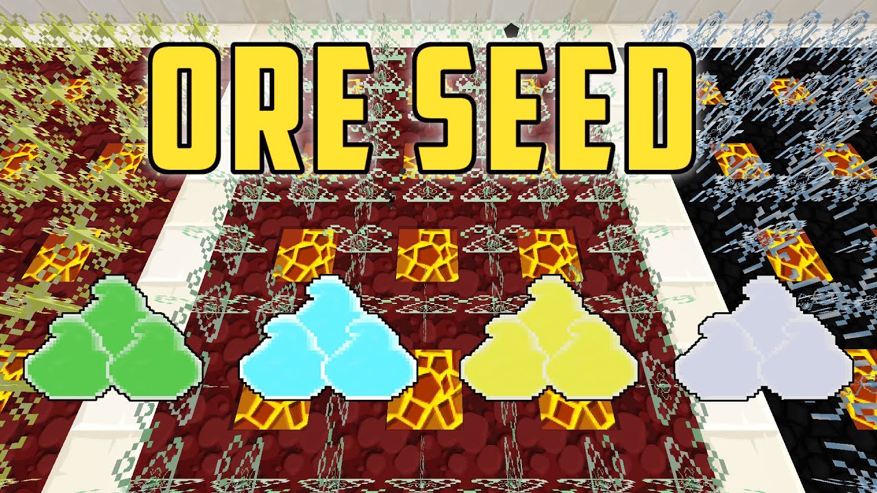 ORE SEEDS Mod De Semillas De Ores Minecraft Mod 1.8 YouTube