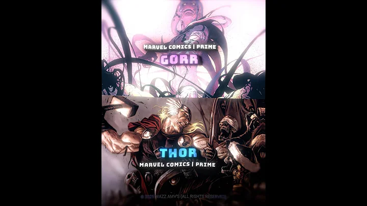 Thor Vs Gorr (Comics) #shorts #marvel #dc #1v1 #comparison