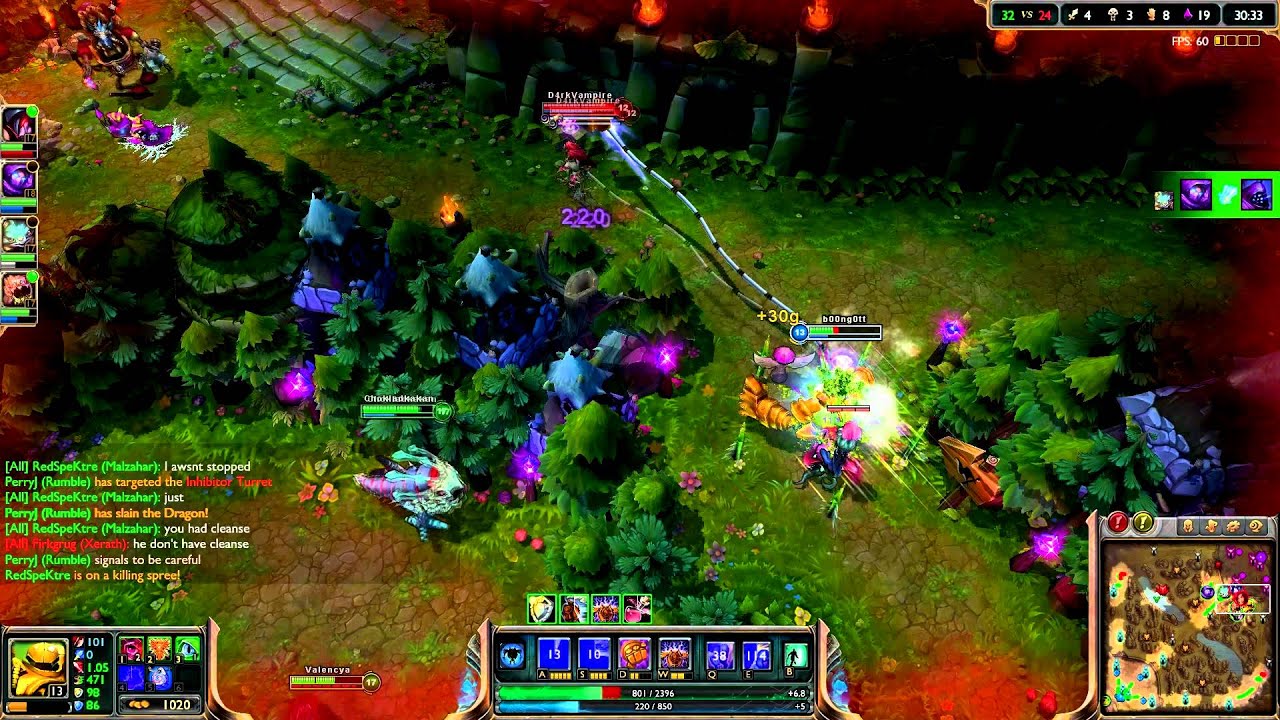 League of Legends - Blitzcrank hooks/grabs