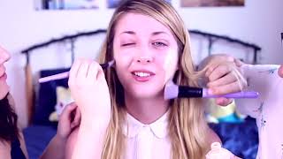 My Boyfriend & Girlfriend do my Makeup | Dodie Clark | Evan Edinger | Noodlerella