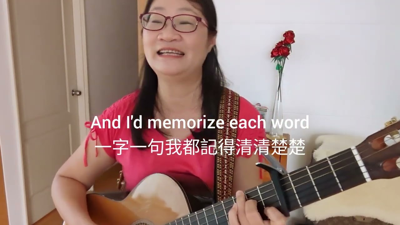 Carpenter: Yesterday once more (cover) /English and Chinese subtitles/木匠兄妹：昨日重現/吉他彈唱/中英文字幕