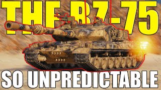 This Tank is SO UNPREDICTABLE: BZ-75 in World of Tanks!