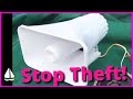 Security on Sailboats  | 10 DIY Sailboat Burglar Alarms for $10 | Patrick Childress Sailing #10