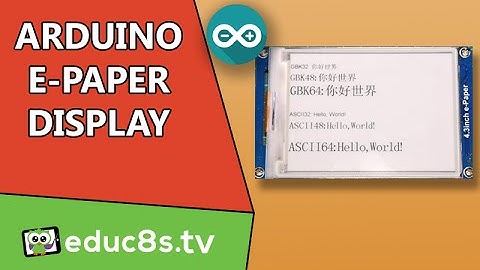 Arduino Tutorial: How to use the 4.3