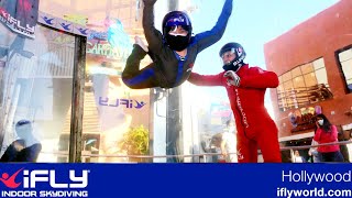 🟥 Marie & Friends Learned How To Fly! | iFly Hollywood | Universal Studios