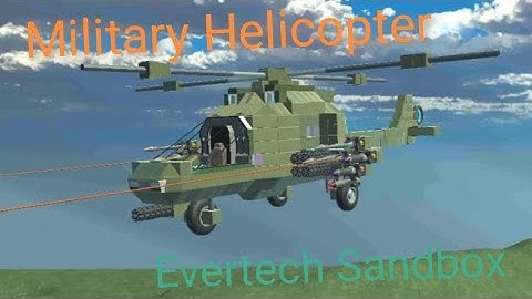 Evertech Sandbox the military helicopter