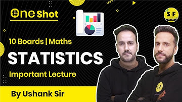 Statistics Most important 10th Class Board  Maths with Ushank Sir | Science and Fun