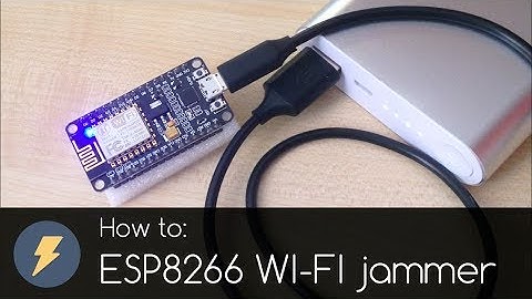 How to make cheap WIFI Jammer