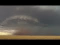Rotating supercell near ralls texas may 22nd 2023