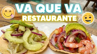 ¿DÓNDE COMER EN CANCÚN?  BUENO, BONITO Y BARATO ✅ RESTAURANTE: VA QUE VA  Precios y más