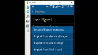 How to import the contacts in VCF file to Android phone screenshot 1