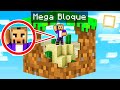 Minecraft Pero Solo hay 1 Bloque Gigante!