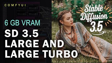 SD 3.5 LARGE FINALLY 🔥 - Best Stable Diffusion 3.5 Low VRAM (6 GB VRAM) Workflow in ComfyUI