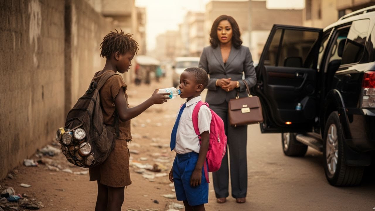 Le fils du milliardaire est né muet - jusqu'à ce qu'elle boive un liquide mystérieux, ce qui...